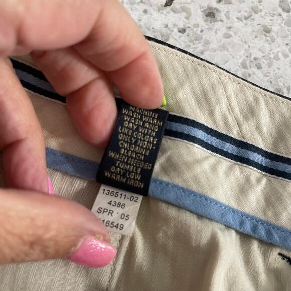 BR Banana Republic black dress pants chinos khakis 35 x 32 waist 35 length 32 - Picture 10 of 16